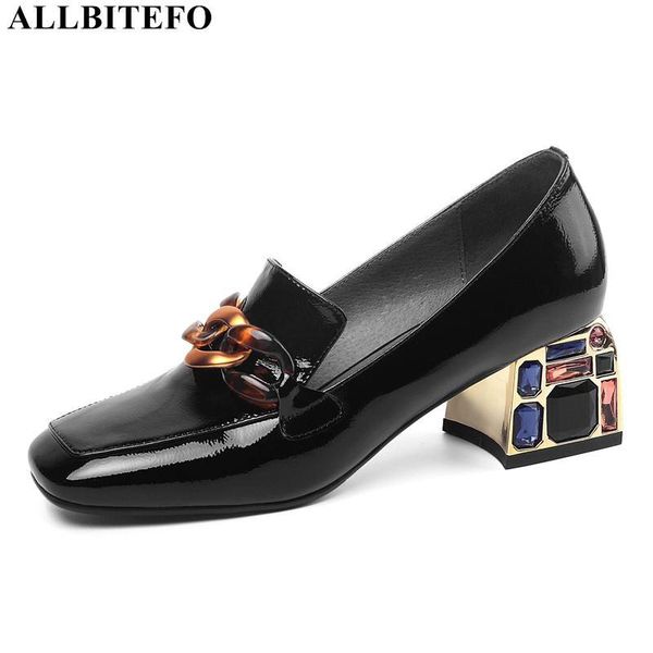 color diamond heel genuine leather square toe brand high heels office ladies shoes women dress, Black
color diamond heel genuine leather square toe brand high heels office ladies shoes women dress, Black