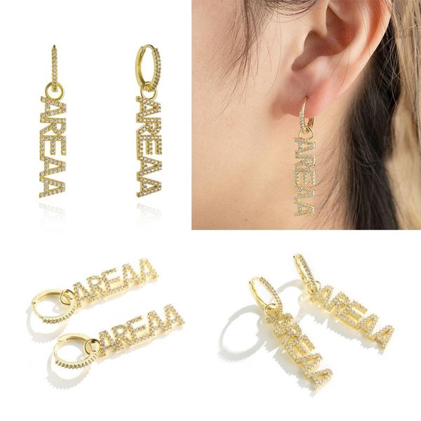hoop & huggie fashion gold color areaa letter earrings pendant dangle long for women jewelry gift, Golden;silver
hoop & huggie fashion gold color areaa letter earrings pendant dangle long for women jewelry gift, Golden;silver