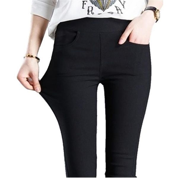 women's pants & capris chsdcsi casual trousers high waist pencil pockets elastic black white skinny women slim office
women's pants & capris chsdcsi casual trousers high waist pencil pockets elastic black white skinny women slim office