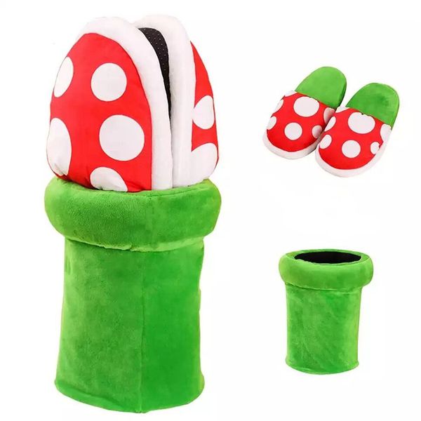 funny super game piranha cannibal flower slippers plush toy carnival cosplay shoes children women men girls birthday gift christmas toys
funny super game piranha cannibal flower slippers plush toy carnival cosplay shoes children women men girls birthday gift christmas toys
