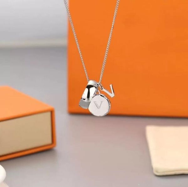 letter desingers pendant necklace luxury design removable necklace gift classic womens mens fashion designer jewelry with ring good nice, Silver
letter desingers pendant necklace luxury design removable necklace gift classic womens mens fashion designer jewelry with ring good nice, Silver