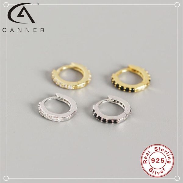hoop & huggie canner 925 sterling silver black white zircon circle earrings for women ear piercing round small men teen jewelry, Golden;silver
hoop & huggie canner 925 sterling silver black white zircon circle earrings for women ear piercing round small men teen jewelry, Golden;silver