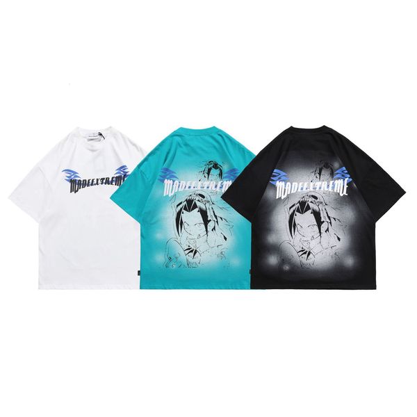 fashion t shirt summer brand short sleeve popular loose ins hip hop over size casual printing men's, White;black
fashion t shirt summer brand short sleeve popular loose ins hip hop over size casual printing men's, White;black