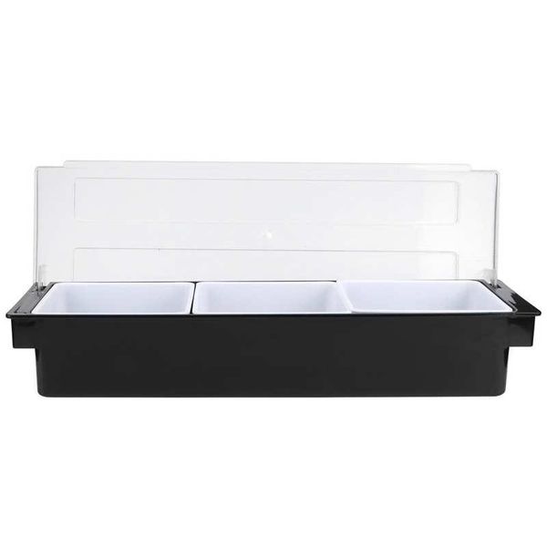 storage bags cruet jars 3 divided sections transparent cover with side handles seasoning box multifunctional for coffee shops els bars
storage bags cruet jars 3 divided sections transparent cover with side handles seasoning box multifunctional for coffee shops els bars