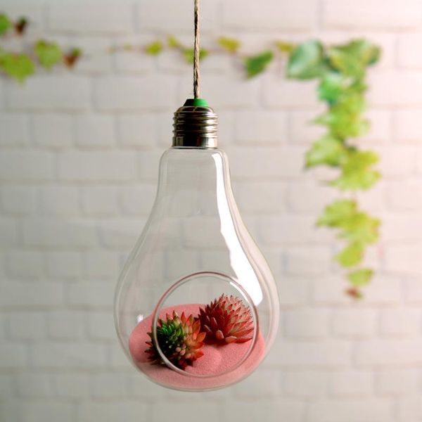 12pcs/pack diameter=8cm height=14cm light bulb shaped glass terrarium vase wedding decoration hanging friend birthday gift novelty items
12pcs/pack diameter=8cm height=14cm light bulb shaped glass terrarium vase wedding decoration hanging friend birthday gift novelty items