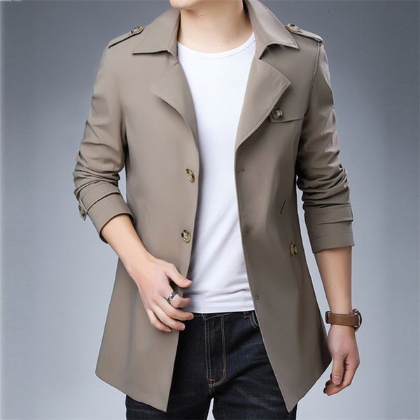 men's jackets fashion trench coat spring autumn casual male overcoat classic turn down collar s long jacket black khaki qrg5, Black;brown
men's jackets fashion trench coat spring autumn casual male overcoat classic turn down collar s long jacket black khaki qrg5, Black;brown