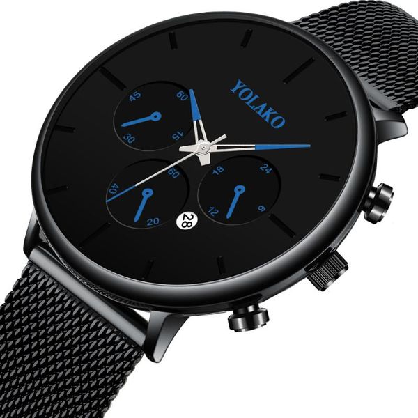 wristwatches fashion luxury men's quartz wristwatch business watches for men casual calendar stainless steel mesh belt watch clock relo, Slivery;brown
wristwatches fashion luxury men's quartz wristwatch business watches for men casual calendar stainless steel mesh belt watch clock relo, Slivery;brown