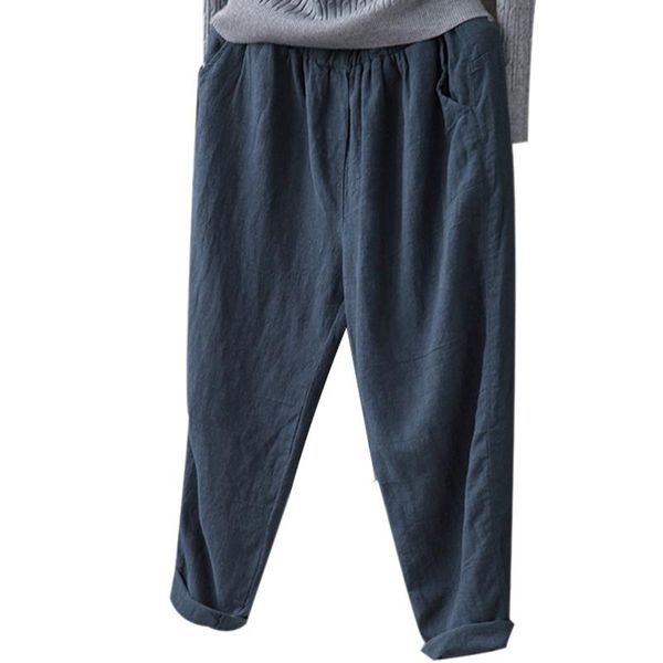 women's pants & capris cotton linen women 2021 summer vintage solid pocket high waist slim casual all match female quality, Black;white
women's pants & capris cotton linen women 2021 summer vintage solid pocket high waist slim casual all match female quality, Black;white