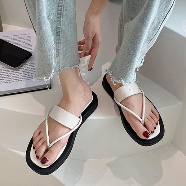 slippers female summer 2021 bathroom women shoes clip toe flats thich bottom solid flip flops ladies beach concise casual, Black
slippers female summer 2021 bathroom women shoes clip toe flats thich bottom solid flip flops ladies beach concise casual, Black