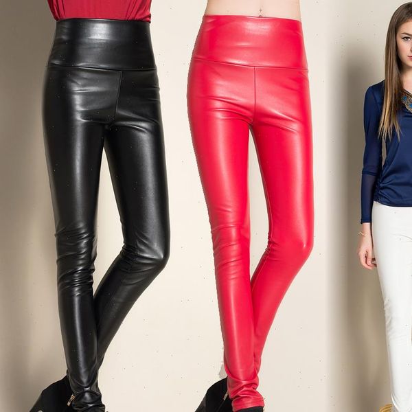 0509 spring autumn skinny women pants faux lether black red siliver gold high waist stretch pu leather trousers full length, Black;white
0509 spring autumn skinny women pants faux lether black red siliver gold high waist stretch pu leather trousers full length, Black;white