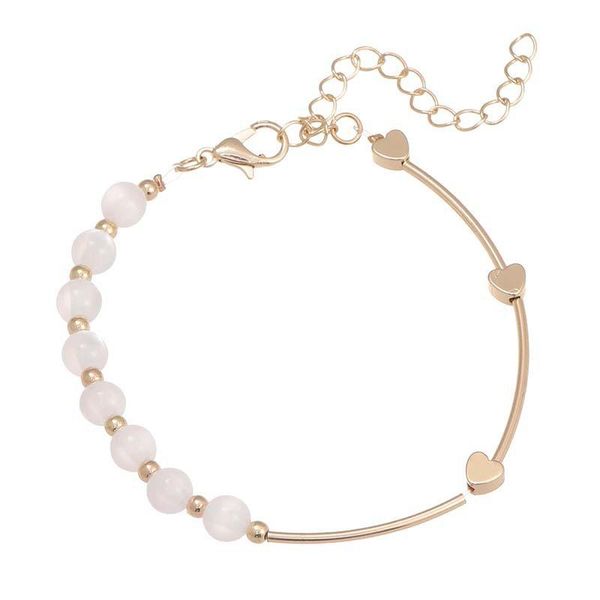 charm bracelets alloy heart beaded bracelet for women asymmetric gold color female 2021 fashion jewelry hand chain accessories, Golden;silver
charm bracelets alloy heart beaded bracelet for women asymmetric gold color female 2021 fashion jewelry hand chain accessories, Golden;silver