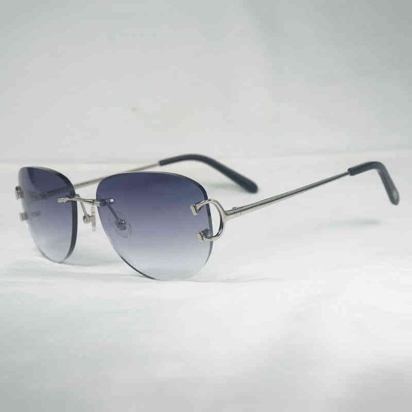 2022 factory wholesale new vintage c wire rimless sunglasses men oval eyewear women for summer metal frame oculos gafas, White;black
2022 factory wholesale new vintage c wire rimless sunglasses men oval eyewear women for summer metal frame oculos gafas, White;black