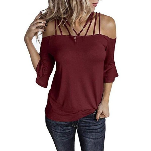 women's blouses & shirts off shoulder blouse women autumn soild color flare sleeve slash neck plus size shirt vintage loose blouse, White
women's blouses & shirts off shoulder blouse women autumn soild color flare sleeve slash neck plus size shirt vintage loose blouse, White