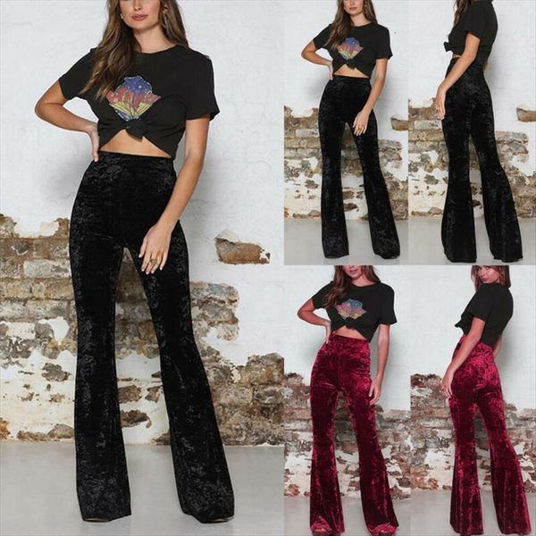 baggy elegant plus size women pant fashion high waist gold velvet bell bottom stretch wide leg trousers mujer, Black;white
baggy elegant plus size women pant fashion high waist gold velvet bell bottom stretch wide leg trousers mujer, Black;white