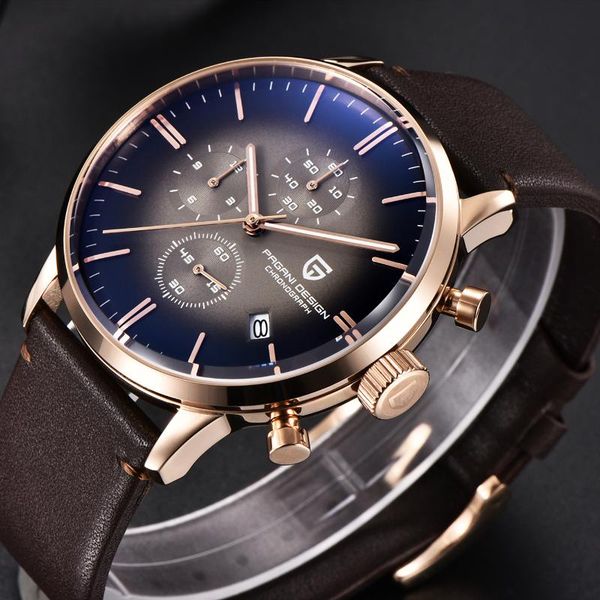 wristwatches pagani design brand 2021 sports men's watch business waterproof chronograph fashion quartz leather relogio masculino, Slivery;brown
wristwatches pagani design brand 2021 sports men's watch business waterproof chronograph fashion quartz leather relogio masculino, Slivery;brown