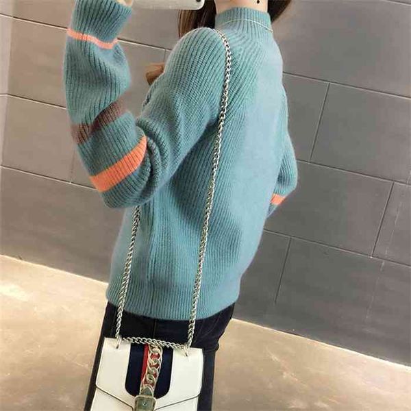 surmiitro knitted half turtleneck women 2021 autumn winter korean long sleeve jumper ladies pullover female sweater knitwear, White;black
surmiitro knitted half turtleneck women 2021 autumn winter korean long sleeve jumper ladies pullover female sweater knitwear, White;black