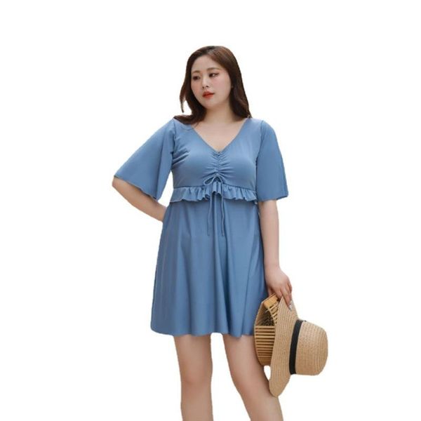 one-piece suits 2021 swimsuit for women super thin swimming skirt fairy fan plus size beach dress pure color v-neck sexy
one-piece suits 2021 swimsuit for women super thin swimming skirt fairy fan plus size beach dress pure color v-neck sexy