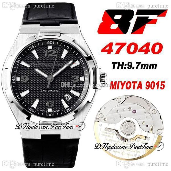 v8f overseas 47040 ultra-thin miyota 9015 automatic mens watch 42mm black texture dial white stick markers leather strap super edition watch, Slivery;brown
v8f overseas 47040 ultra-thin miyota 9015 automatic mens watch 42mm black texture dial white stick markers leather strap super edition watch, Slivery;brown