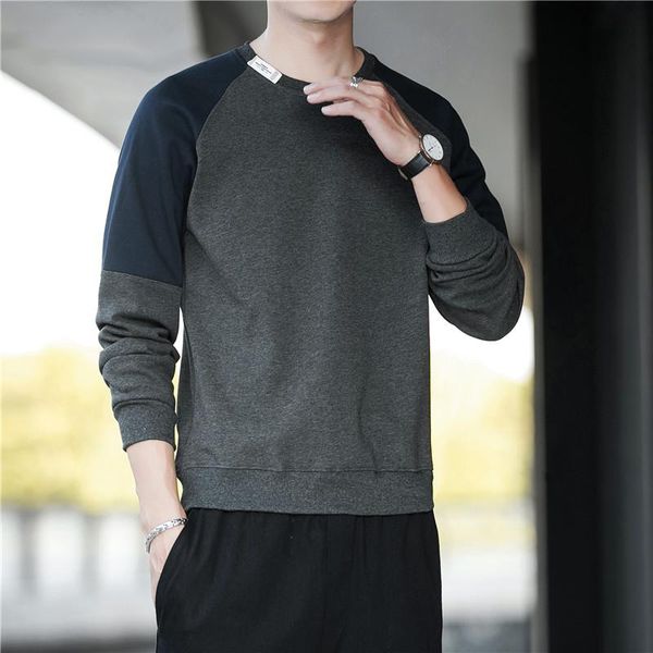 men's hoodies 2021 spring round collar sweatshirts young fashion loose clothes pure cotton plus size &, Black
men's hoodies 2021 spring round collar sweatshirts young fashion loose clothes pure cotton plus size &, Black