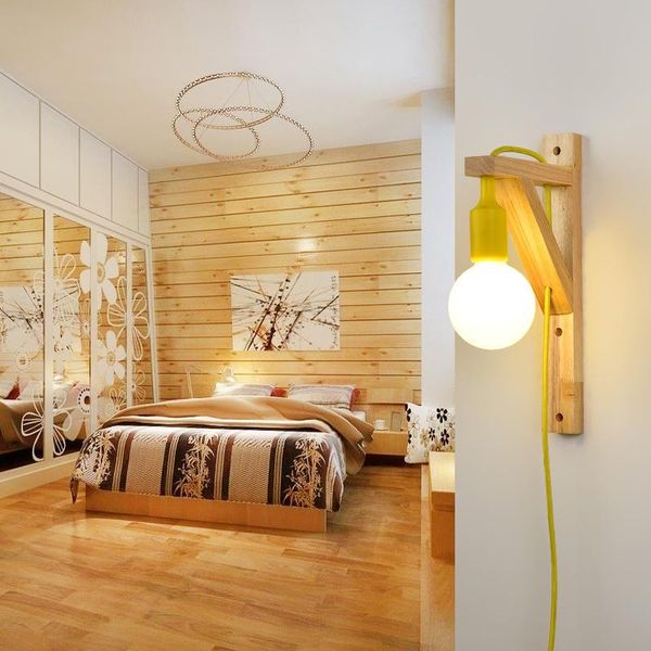wall lamps creative personality fashion simple solid wood indoor lighting decoration to install nordic living room / bedroom /porch light
wall lamps creative personality fashion simple solid wood indoor lighting decoration to install nordic living room / bedroom /porch light