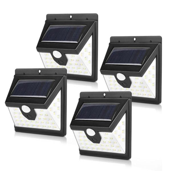 4pcs solar powered wall lamp motion sensor 40leds ip65 waterproof for outdoor garden yard lamps 
4pcs solar powered wall lamp motion sensor 40leds ip65 waterproof for outdoor garden yard lamps