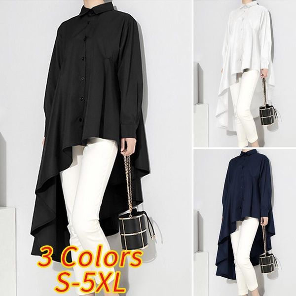 women blouse 2021 fashion ladies long sleeve shirt spring autumn vintage casual solid blusas femininas plus size 5xl women's blouses &, White
women blouse 2021 fashion ladies long sleeve shirt spring autumn vintage casual solid blusas femininas plus size 5xl women's blouses &, White