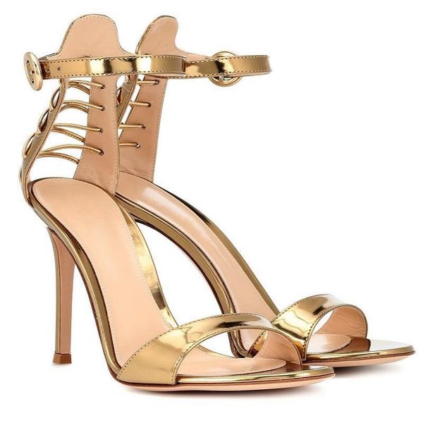 dress shoes summer fashion fish mouth strap patent leather stiletto sandals banquet large size custom-made women's, Black
dress shoes summer fashion fish mouth strap patent leather stiletto sandals banquet large size custom-made women's, Black