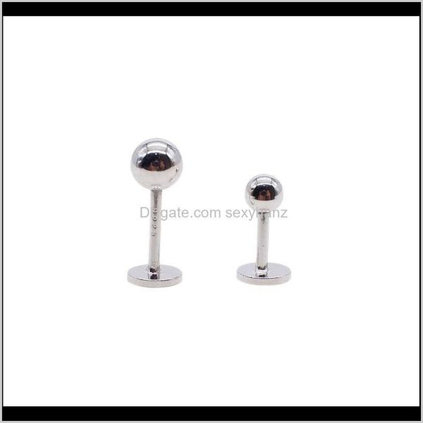 labret, drop delivery 2021 16g lip ring labret ball plain 316l steel fashion body piercing jewelry 100pcs/lot 2mm 2dot5mm m 4mm ear tragus p, Black
labret, drop delivery 2021 16g lip ring labret ball plain 316l steel fashion body piercing jewelry 100pcs/lot 2mm 2dot5mm m 4mm ear tragus p, Black