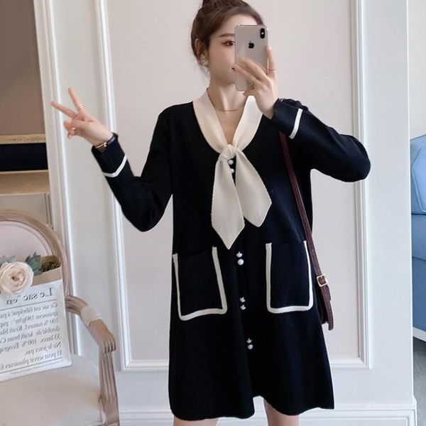 maternity dresses sweater dress plus size knitted for pregnant women pregnancy autumn winter korean fashion clothes with pocket, White
maternity dresses sweater dress plus size knitted for pregnant women pregnancy autumn winter korean fashion clothes with pocket, White