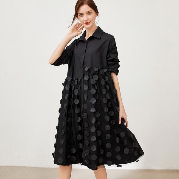 casual dresses women's shirt dress autumn full sleeve 2021 plus size female white black elegant work evening clothing, Black;gray
casual dresses women's shirt dress autumn full sleeve 2021 plus size female white black elegant work evening clothing, Black;gray
