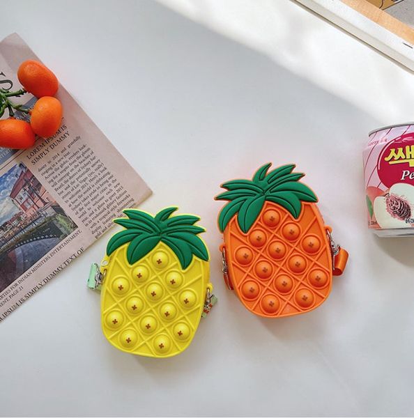 cute kids mini purse autumn winter fashion children pineapple silicone single shoulder bag baby boys zero wallet girls cross body bags f693, White
cute kids mini purse autumn winter fashion children pineapple silicone single shoulder bag baby boys zero wallet girls cross body bags f693, White