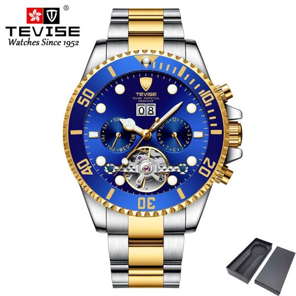 wristwatches famous mechanical watch men tourbillon automatic watches waterproof stainless steel business reloj hombre, Slivery;brown
wristwatches famous mechanical watch men tourbillon automatic watches waterproof stainless steel business reloj hombre, Slivery;brown