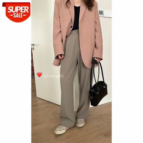 thin waist straight leg suit pants women korean loose wide-leg casual trousers #wu7u, Black;white
thin waist straight leg suit pants women korean loose wide-leg casual trousers #wu7u, Black;white