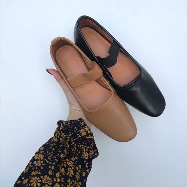 dress shoes elastic band soft leather mary janes women comft shallow mouth loafers vintage elegant square toe grandma femme ayp1, Black
dress shoes elastic band soft leather mary janes women comft shallow mouth loafers vintage elegant square toe grandma femme ayp1, Black