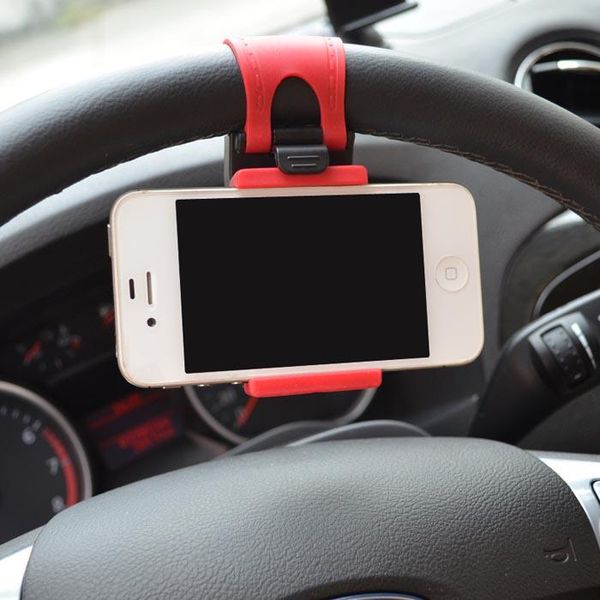 car organizer steering wheel universal mount holder stand for cell phone gps mobile clip fold bracket#yl10
car organizer steering wheel universal mount holder stand for cell phone gps mobile clip fold bracket#yl10