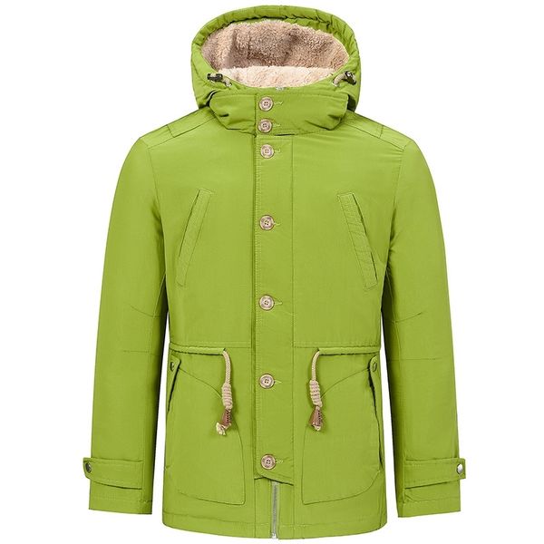 cotton clothes men's winter fashion trend medium and long plush warm coat men's hooded cotton clothes, Black
cotton clothes men's winter fashion trend medium and long plush warm coat men's hooded cotton clothes, Black