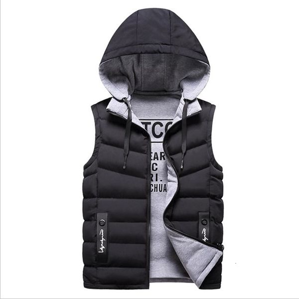 men's vests men's winter autumn cotton plus size casual hooded male down waistcoats two sides wear hat detachable coats j3161 b8xv, Black;white
men's vests men's winter autumn cotton plus size casual hooded male down waistcoats two sides wear hat detachable coats j3161 b8xv, Black;white