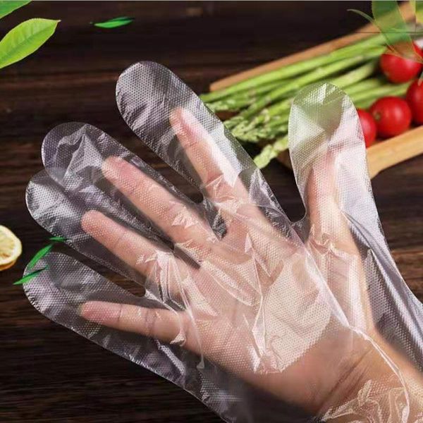 disposable gloves 100pcs plastic clear kitchen accessories multifunction household cooking cleaning glove food contact supplies
disposable gloves 100pcs plastic clear kitchen accessories multifunction household cooking cleaning glove food contact supplies