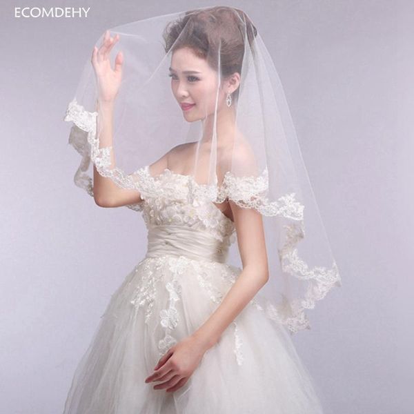 bridal veils in stock one layer lace appliques wedding ivory white bride veil accessories voile mariage velos de novia welon, Black
bridal veils in stock one layer lace appliques wedding ivory white bride veil accessories voile mariage velos de novia welon, Black