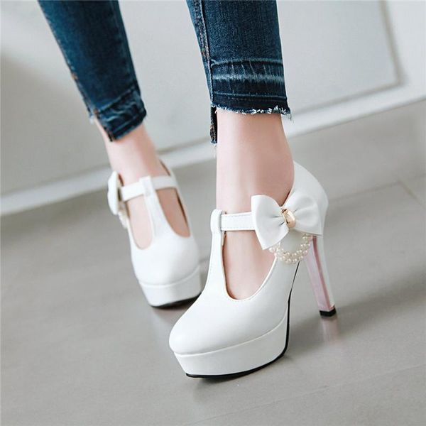 dress shoes ymechic 2021 fashion spring summer high heels t strap bowtie sweet womens lolita party wedding bride platform ladies pumps, Black
dress shoes ymechic 2021 fashion spring summer high heels t strap bowtie sweet womens lolita party wedding bride platform ladies pumps, Black