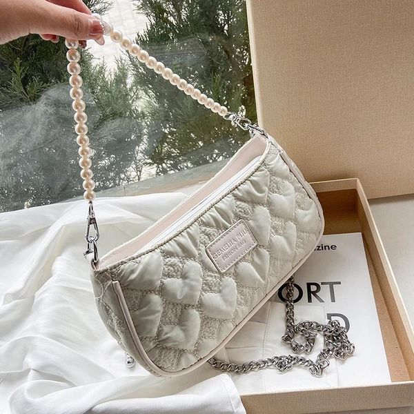 pearl tote bag 2021 summer quality nylon women's designer handbag chain shoulder messenger phone purses bags
pearl tote bag 2021 summer quality nylon women's designer handbag chain shoulder messenger phone purses bags