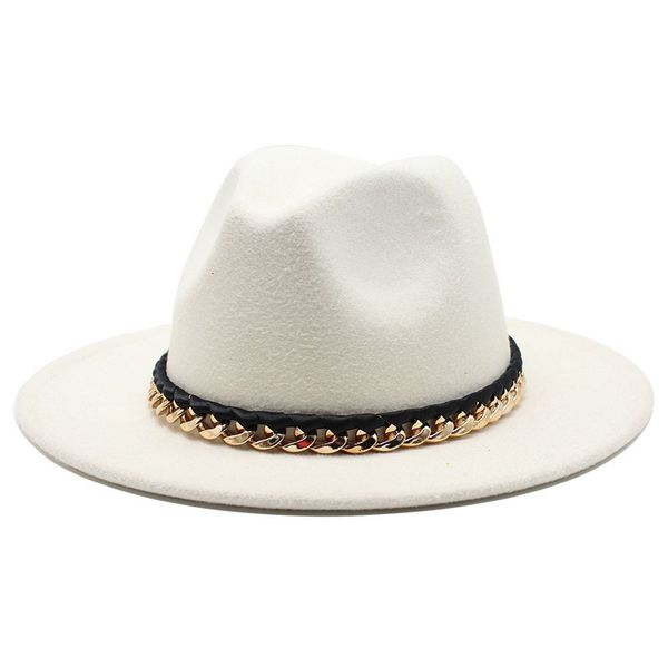 berets fashion iron chain felt fedora mens jzz hats gentleman cotton winter women yellow purple wide brim hat chapeau femme 18, Blue;gray
berets fashion iron chain felt fedora mens jzz hats gentleman cotton winter women yellow purple wide brim hat chapeau femme 18, Blue;gray
