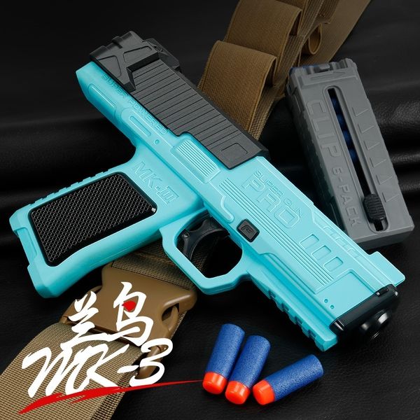 mckila bird mk3 manual loading soft bullet gun eva toy double clip children's boy's
mckila bird mk3 manual loading soft bullet gun eva toy double clip children's boy's