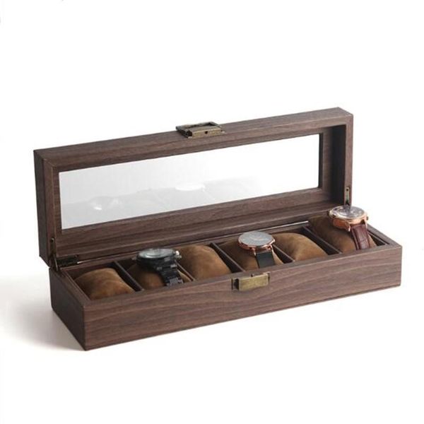 watch boxes & cases 2/3/6 grids wood grain leather box with retro concealed button jewelry storage for men quartz, Black;blue
watch boxes & cases 2/3/6 grids wood grain leather box with retro concealed button jewelry storage for men quartz, Black;blue