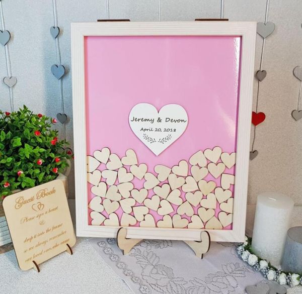 custom pink wedding guest book alternative personalized drop box birthday baby shower guestbook sign memory other event & party supplies
custom pink wedding guest book alternative personalized drop box birthday baby shower guestbook sign memory other event & party supplies