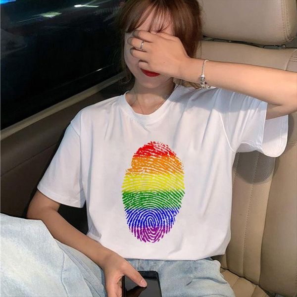 fingerprint graphic print summer harajuku women short sleeve fashion retro grunge female, White
fingerprint graphic print summer harajuku women short sleeve fashion retro grunge female, White