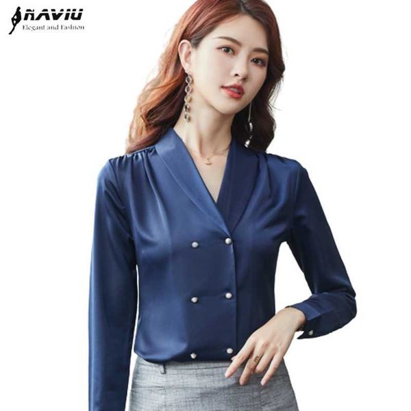 autumn fashion temperament v neck long sleeve shirt women design all-match chiffon blouses office ladies casual work 210604, White
autumn fashion temperament v neck long sleeve shirt women design all-match chiffon blouses office ladies casual work 210604, White