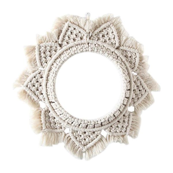 mirrors hanging wall mirror with fringe round art ornament for apartment living room bedroom baby nursery dorm easy to use
mirrors hanging wall mirror with fringe round art ornament for apartment living room bedroom baby nursery dorm easy to use