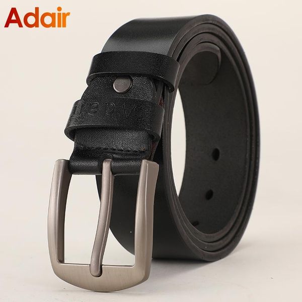 belts for men black buckle jeans belt cowskin luxury genuine leather business cowboy casual waistband ahq2115, Black;brown
belts for men black buckle jeans belt cowskin luxury genuine leather business cowboy casual waistband ahq2115, Black;brown