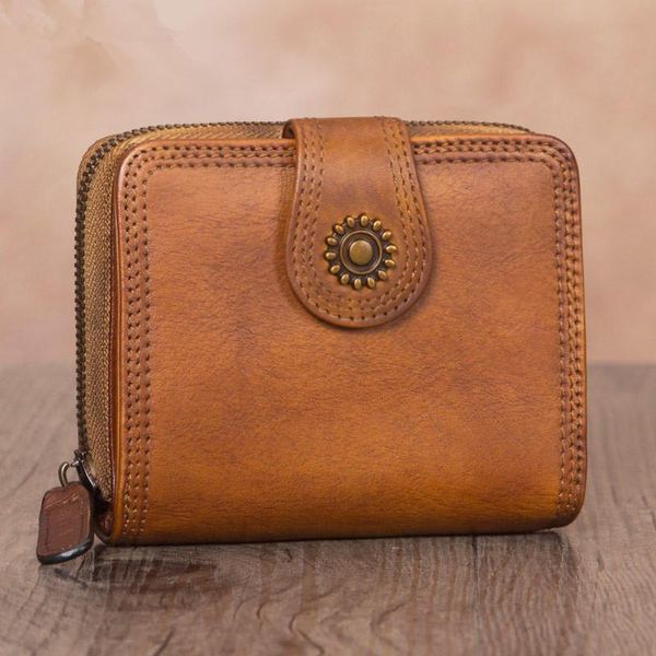 wallets retro first layer cowhide short purse women genuine leather female zipper buckle small walelt japan and south korea 2021, Red;black
wallets retro first layer cowhide short purse women genuine leather female zipper buckle small walelt japan and south korea 2021, Red;black
